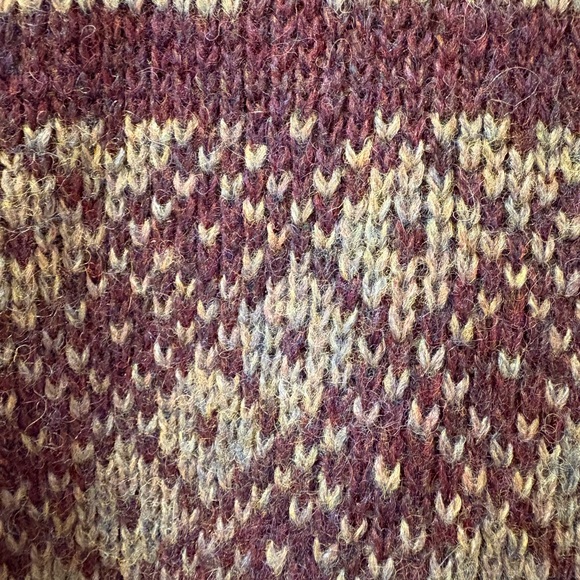 Vintage EMS Geometric Patterned Sweater Men’s Large Wool - Picture 3 of 6